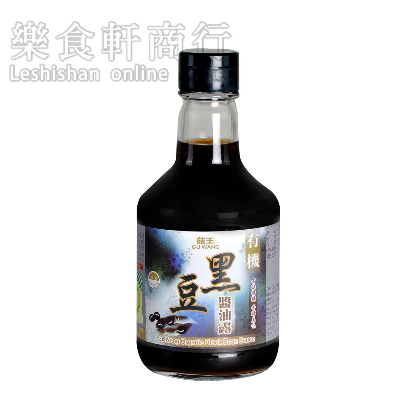 菇王有機黑豆醬油露300ml